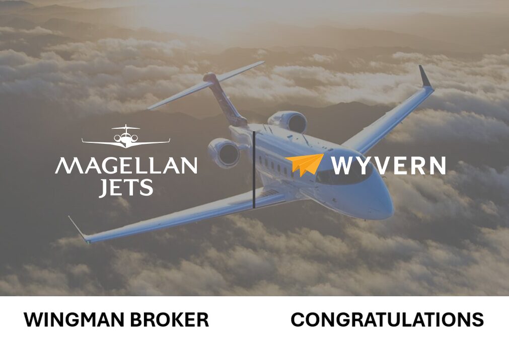 WYVERN PRESS RELEASE-WINGMAN BROKER MAGELLAN JETS